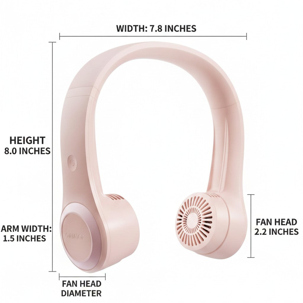 Hands-free cooling, wherever the heat finds you