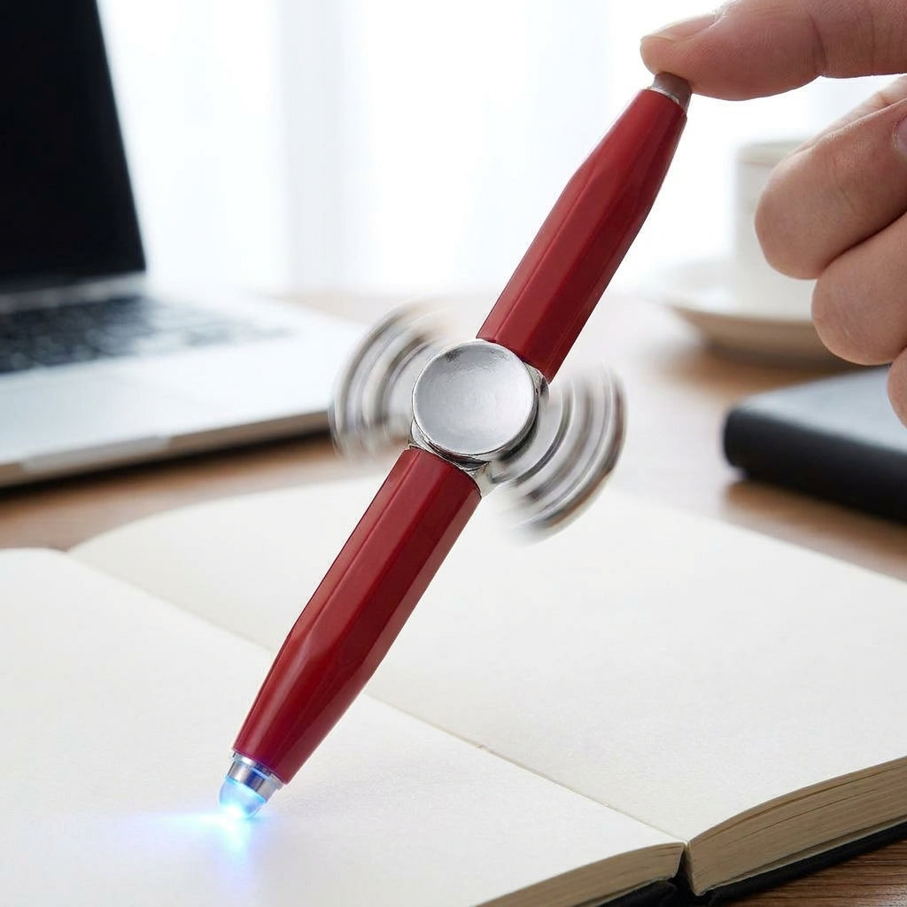 Office Supplies Ballpoint Pen Fidget Pen Metal Multi Function Stylus - Image 15