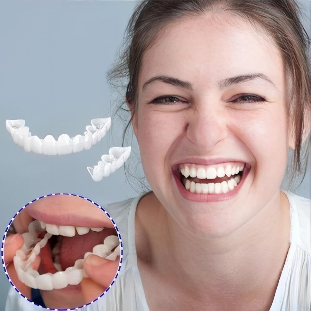 on Veneers Clip on Veneers Teeth Cover Temporary Smile White - Image 10
