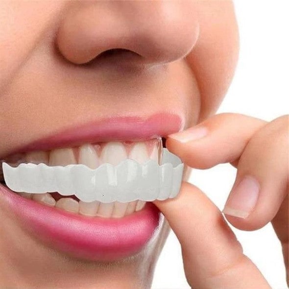 on Veneers Clip on Veneers Teeth Cover Temporary Smile White - Image 8