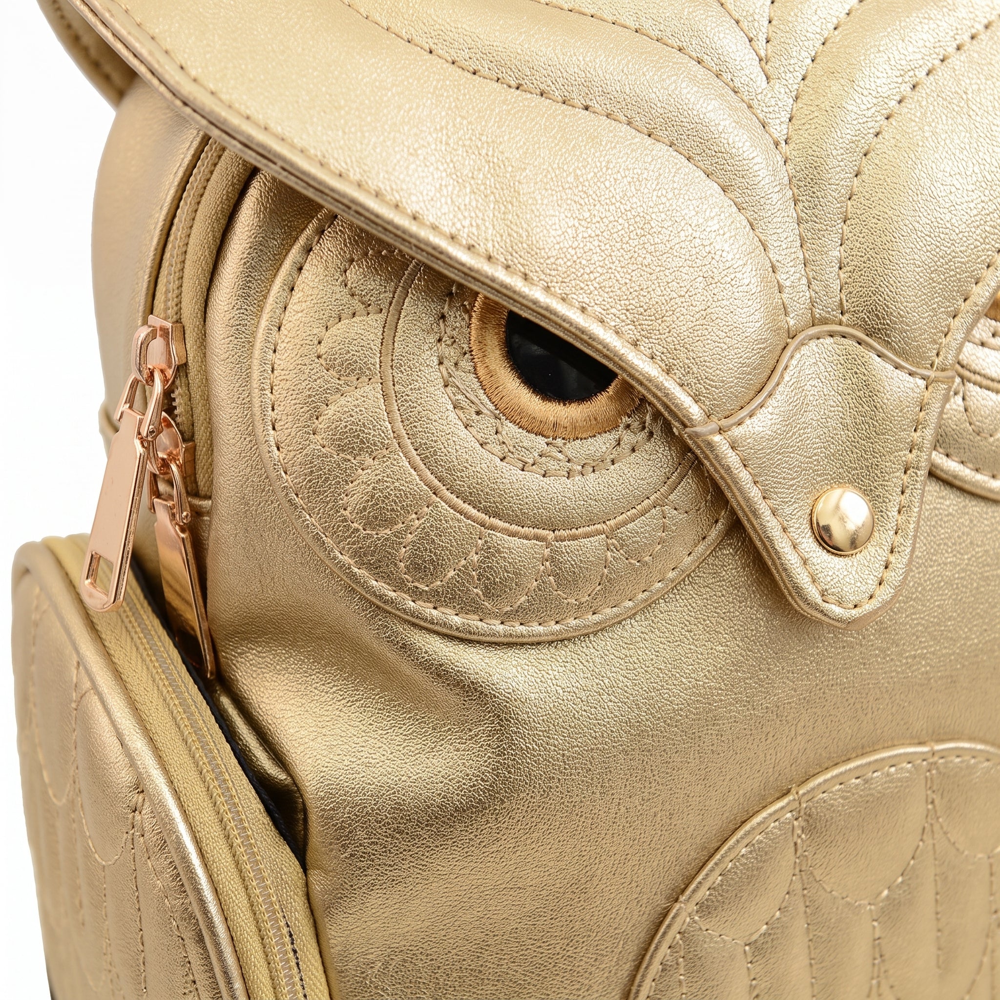 travel bag owl design backpack cute cartoon personality women's - detail