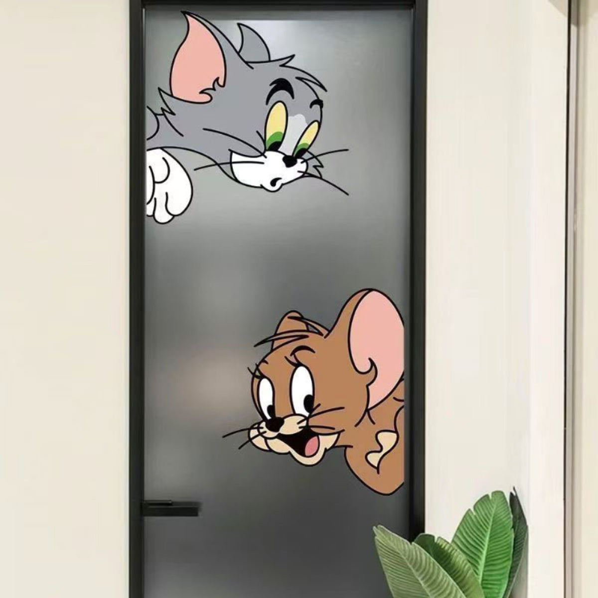 Peekaboo Cartoon Wall Sticker PVC Vinyl Decal - Image 3