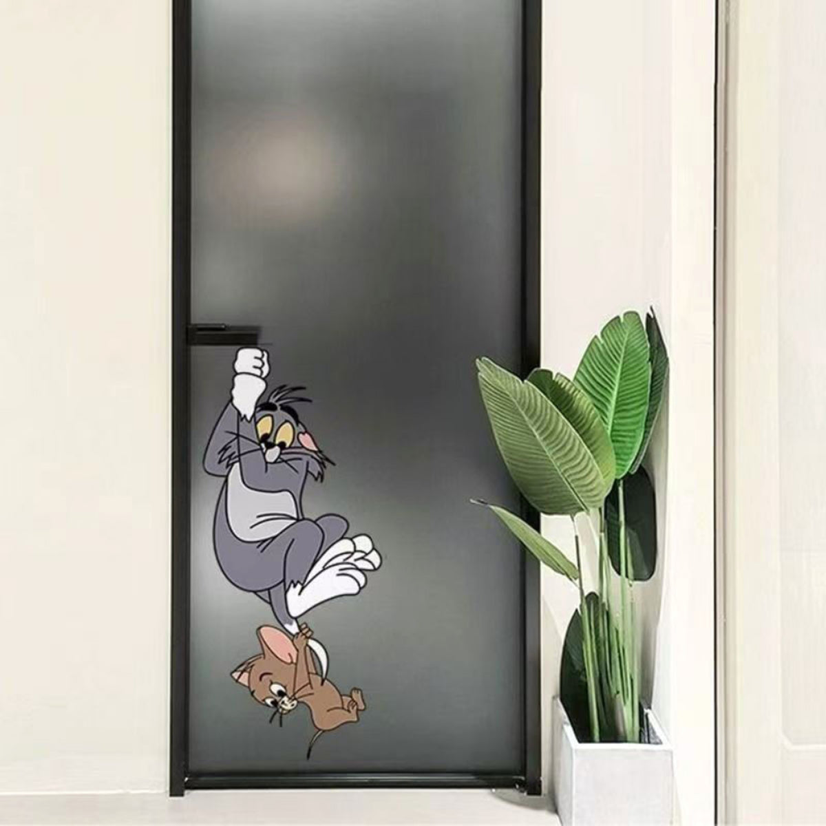 Peekaboo Cartoon Wall Sticker PVC Vinyl Decal - Image 4
