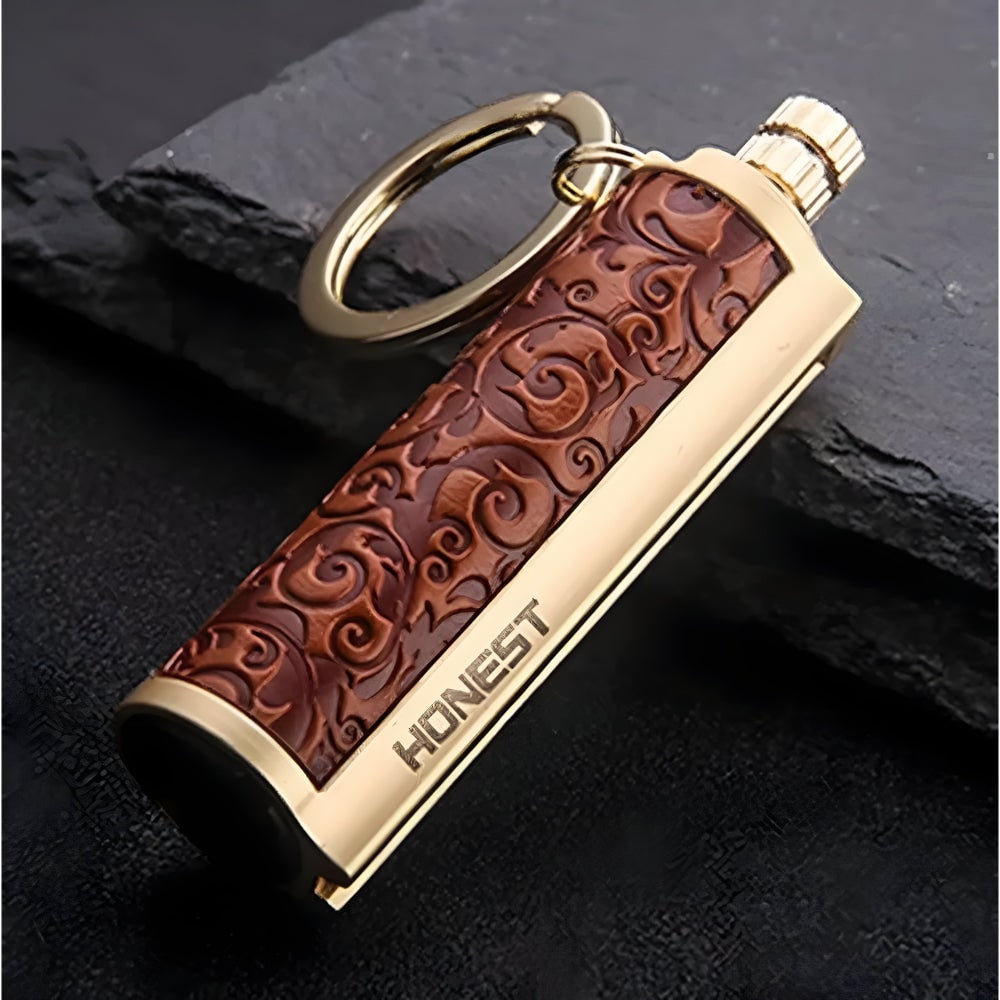 Permanent Match Lighter Reusable Match Lighter Metal Keychain - Image 4