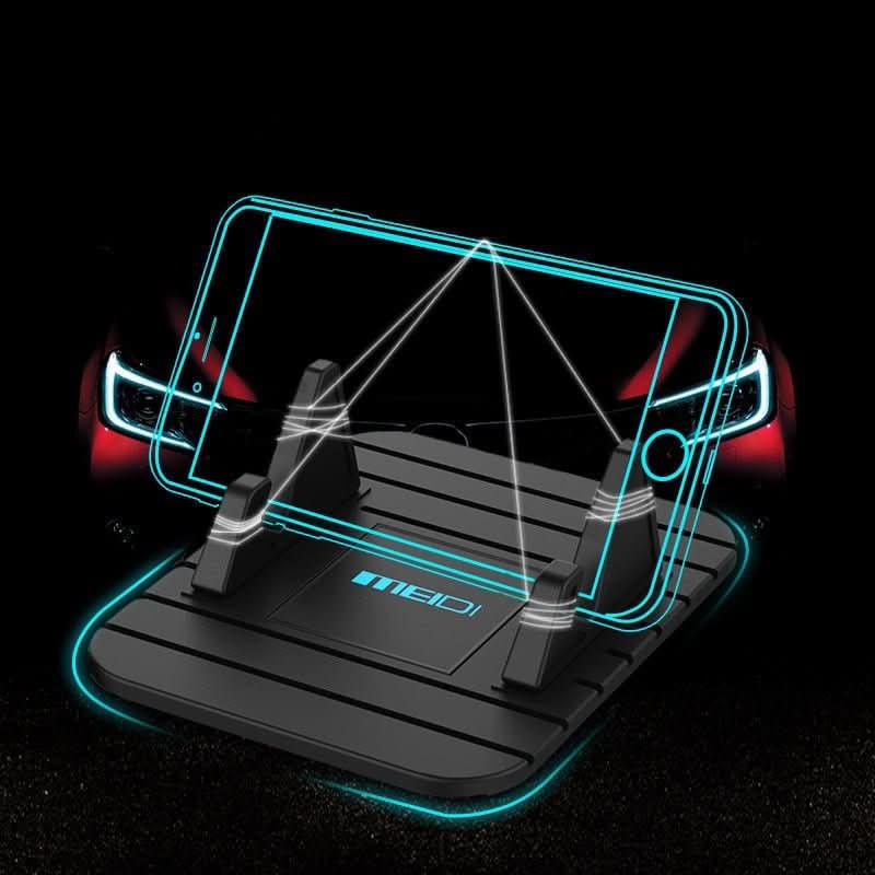 Phone Holder for Car Phone Mount Black Car Dashboard Adjustable - Image 4
