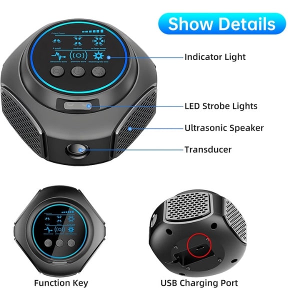 Plug-In Ultrasonic Repellent For Home & Garden Chemical-Free Rodent Repellent - Image 14