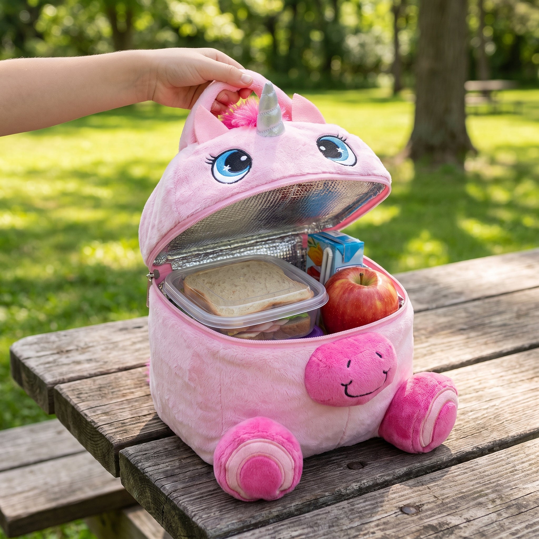 Childrens Lunch Bag Cute Machine Washable Portable - Image 5