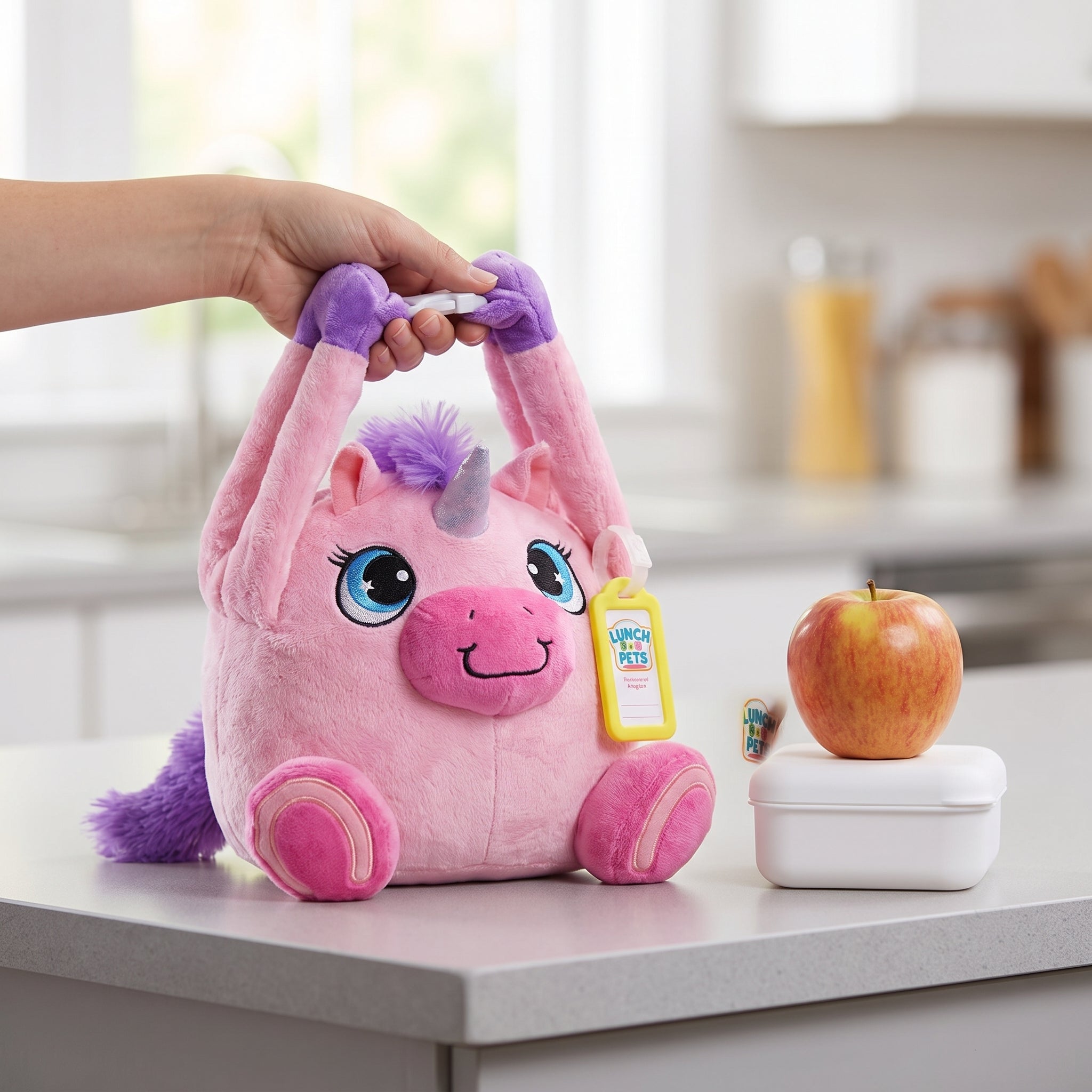 Childrens Lunch Bag Cute Machine Washable Portable - scale