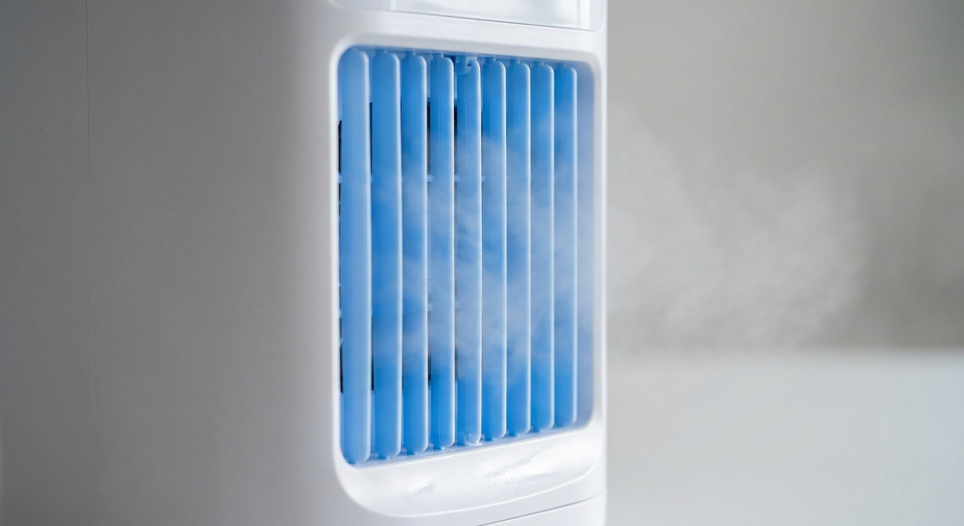 Portable Air Cooler Mini Air Conditioner Evaporative Cooler Desk - detail