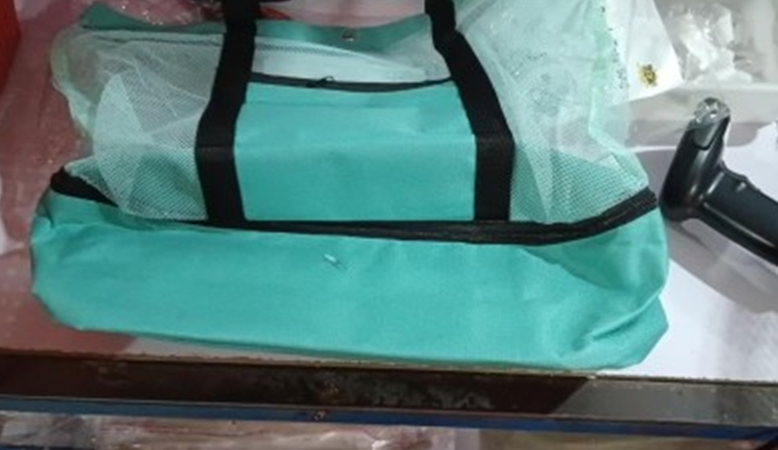 Portable Cooler Soft Lunch Bag Mesh Insulated Beach Tote - Image 3