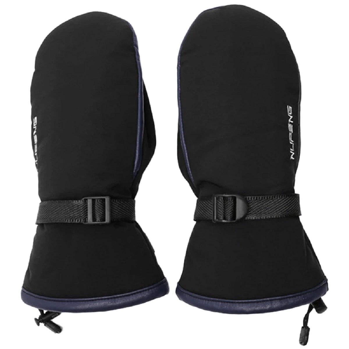 Portable Heated Electric Heated USB Black Waterproof Mittens - Image 9