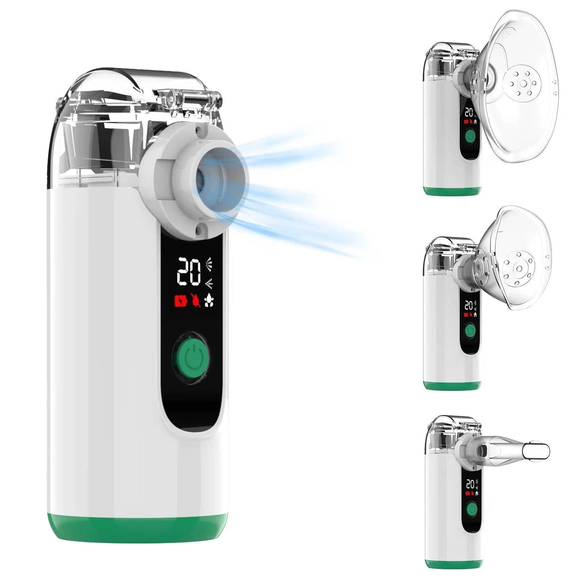 Portable Nebulizer With Ultrafine Mist USB Rechargeable & Whisper-Quiet Operation - Image 2