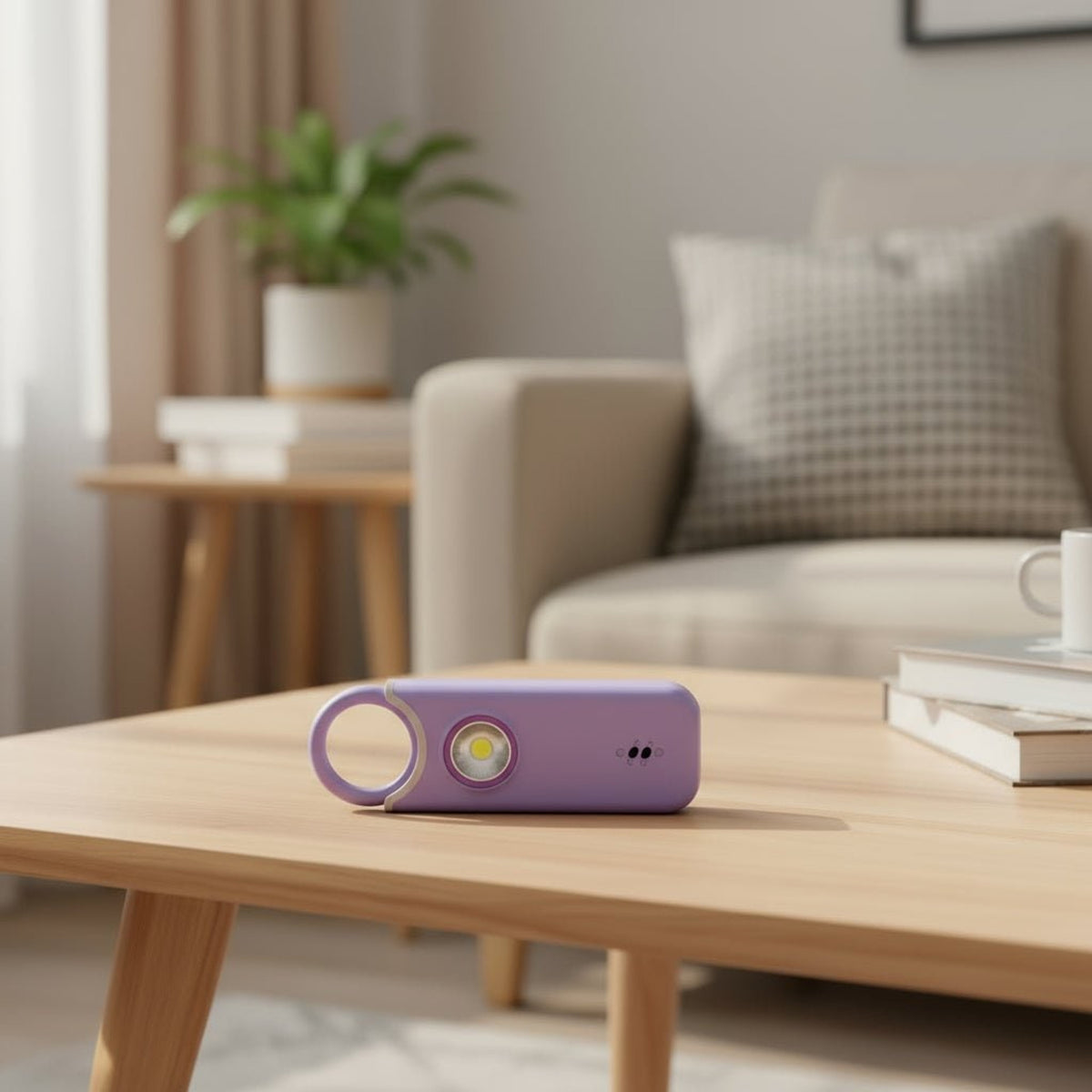 Portable Personal Safety Alarm With Integrated LED Light - Image 2