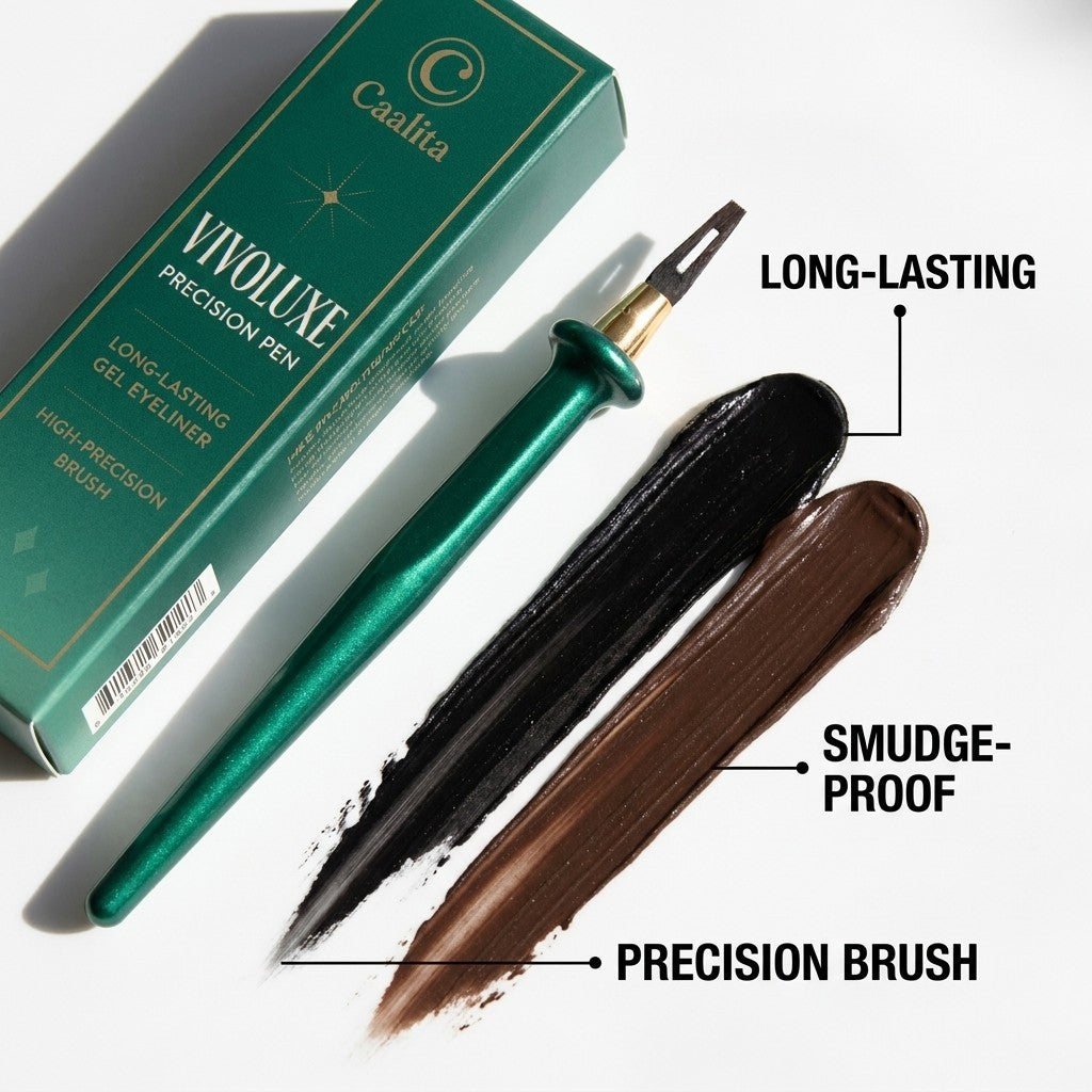 precision eyeliner pen texture and key ingredients