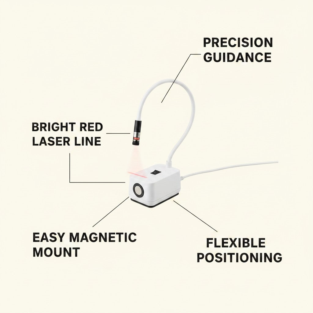 sewing laser guide light key benefits and features