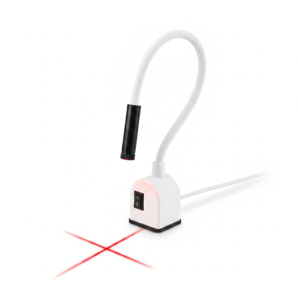 sewing laser guide light product photo on white background