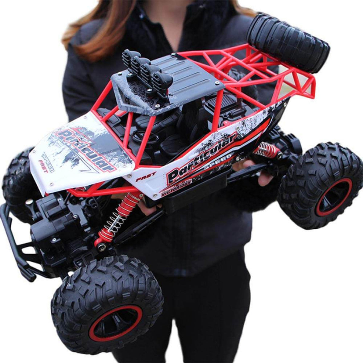 RC Offroad Car 4x4 Remote Control Truck With Rechargeable Battery - Image 3