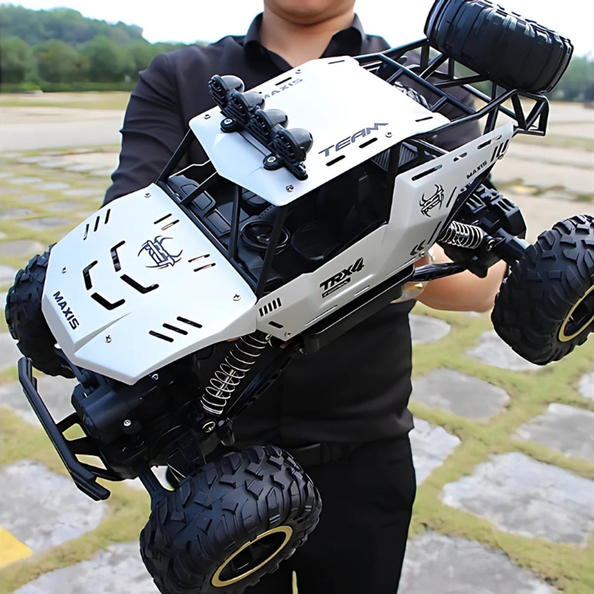 RC Offroad Car 4x4 Remote Control Truck With Rechargeable Battery - Image 5