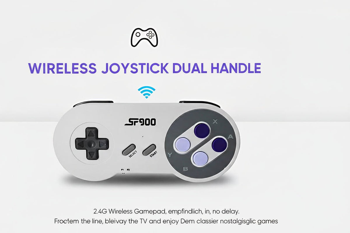 Retro Game Console With 926 Built-In Games HDMI And Wireless Controller For Kids - Image 3