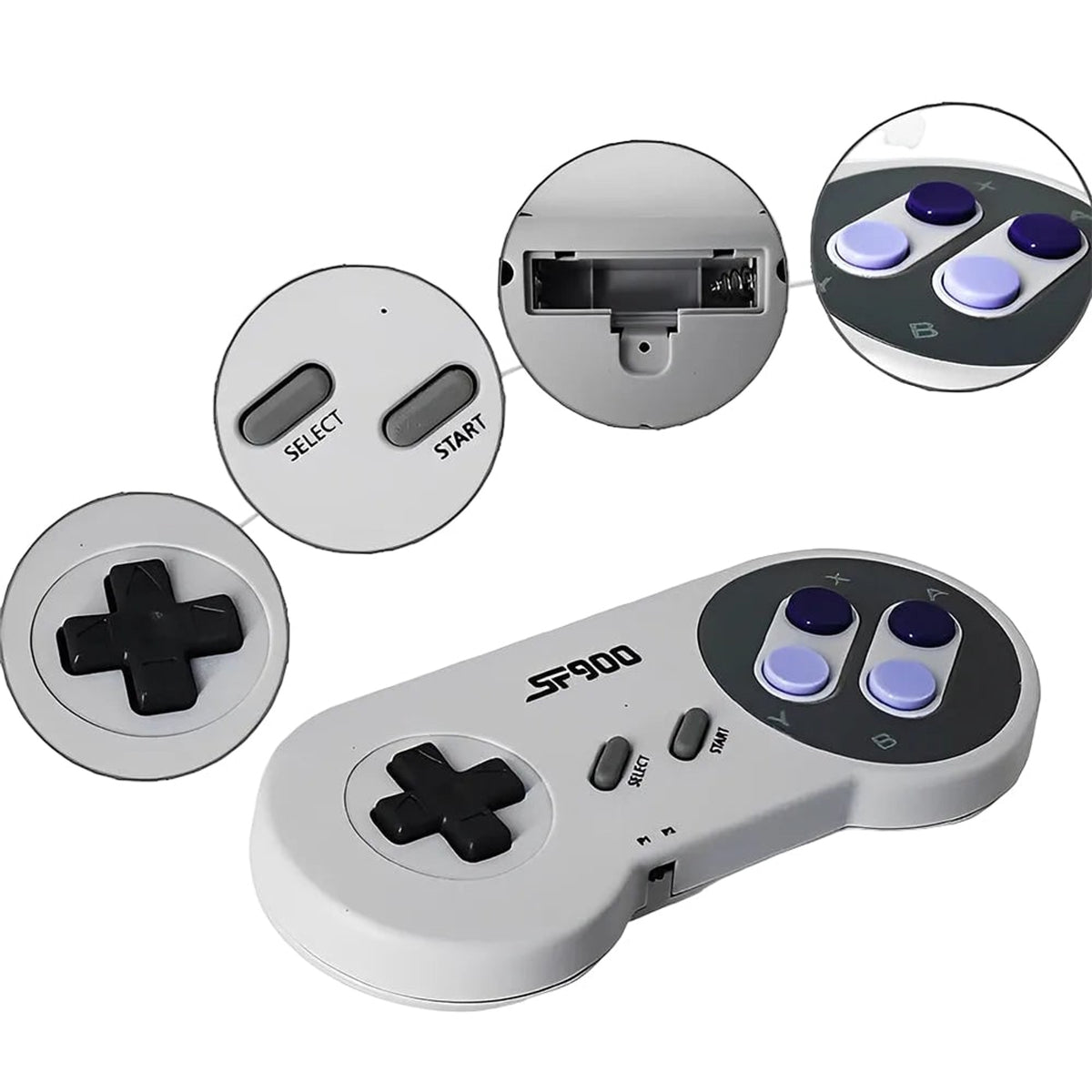 Retro Game Console With 926 Built-In Games HDMI And Wireless Controller For Kids - Image 1