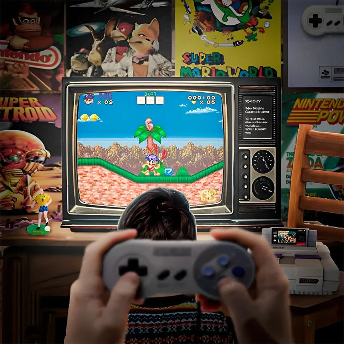 Retro Game Console With 926 Built-In Games HDMI And Wireless Controller For Kids - Image 4