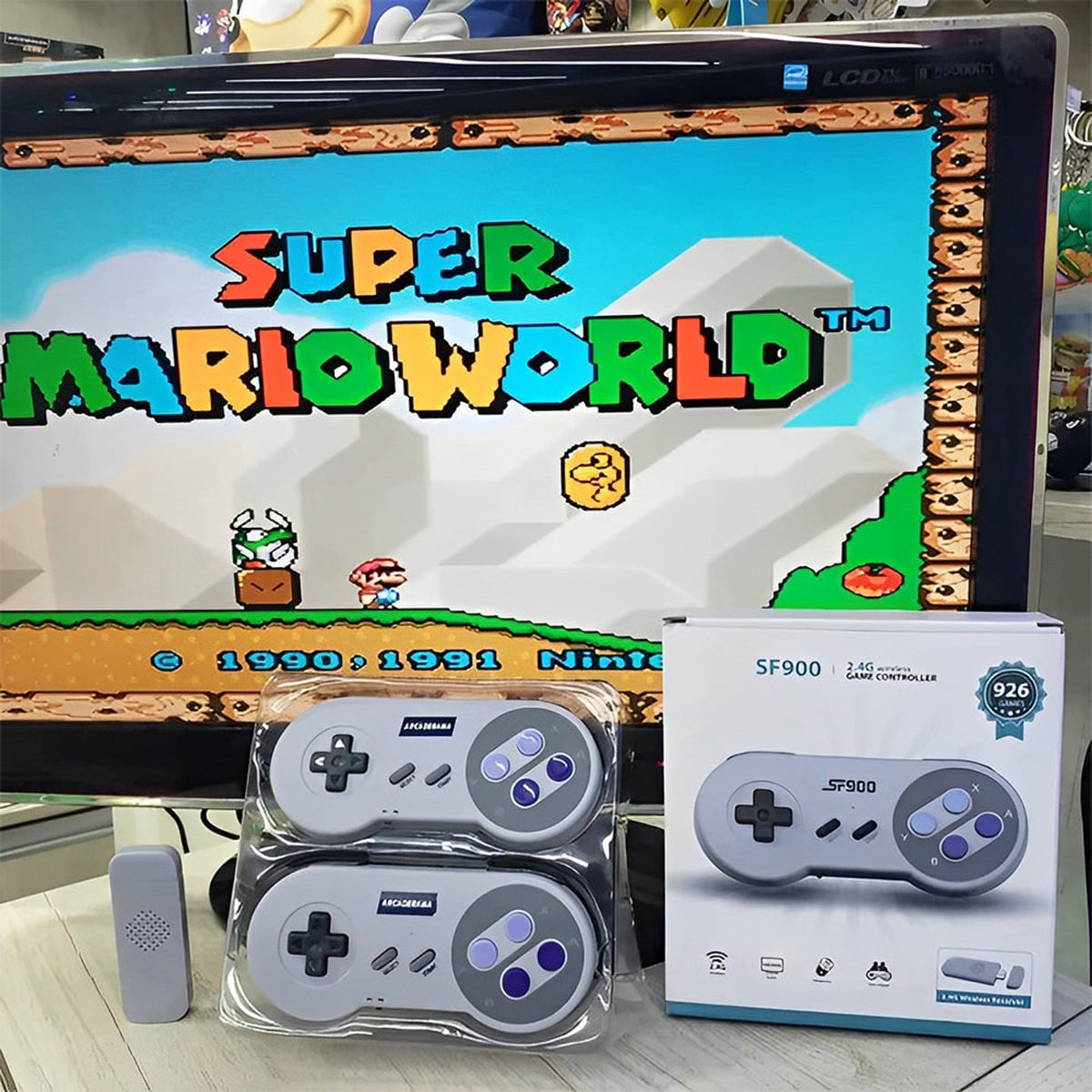 Retro Game Console With 926 Built-In Games HDMI And Wireless Controller For Kids - Image 2