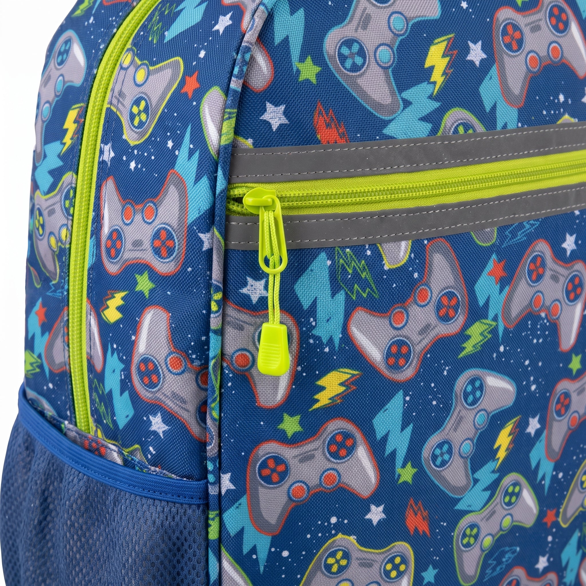 Lunch Bag Insulated Kids Backpack with Gamer Set - detail