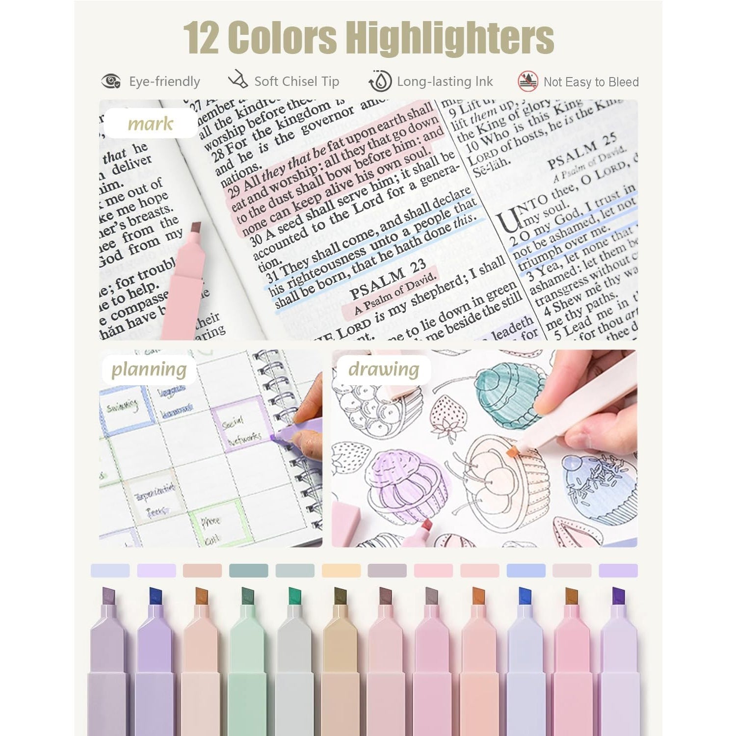 School Supplies Stationery Set Aesthetic Pastel Writing Kit - Image 4