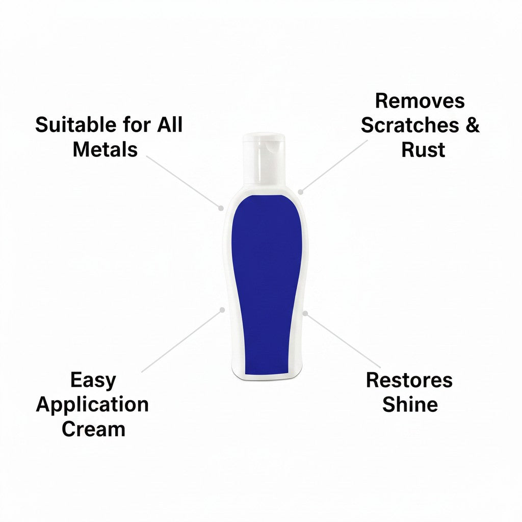 Bring scratched and dull metal back to life