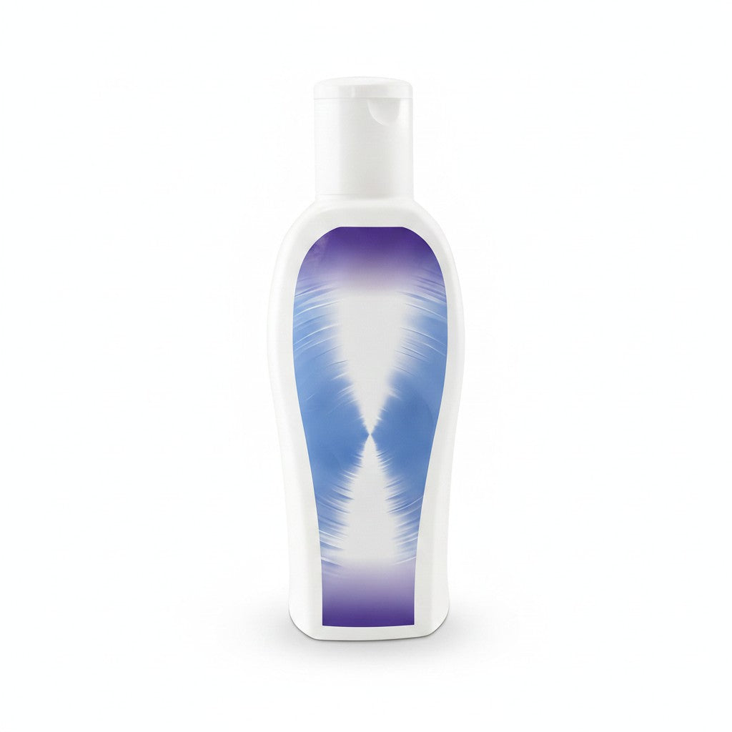 metal polish cream bottle product photo on white background