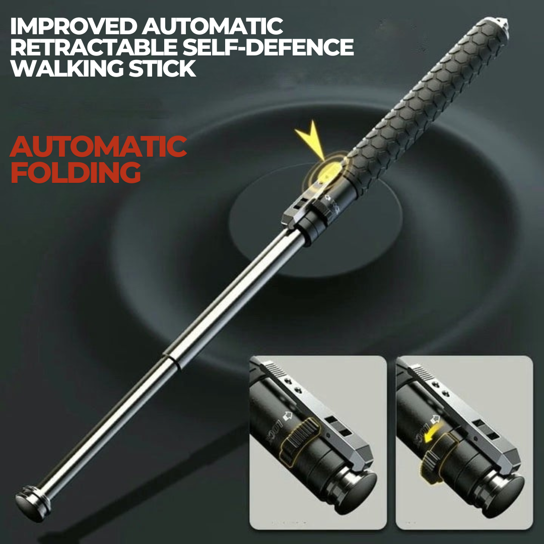 Self Defense Safety Stick Telescopic Metal Glass Breaker - Image 3