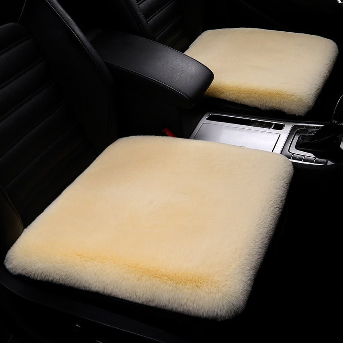 Sheepskin Car Seat Cushion With Anti-Slip - Image 10