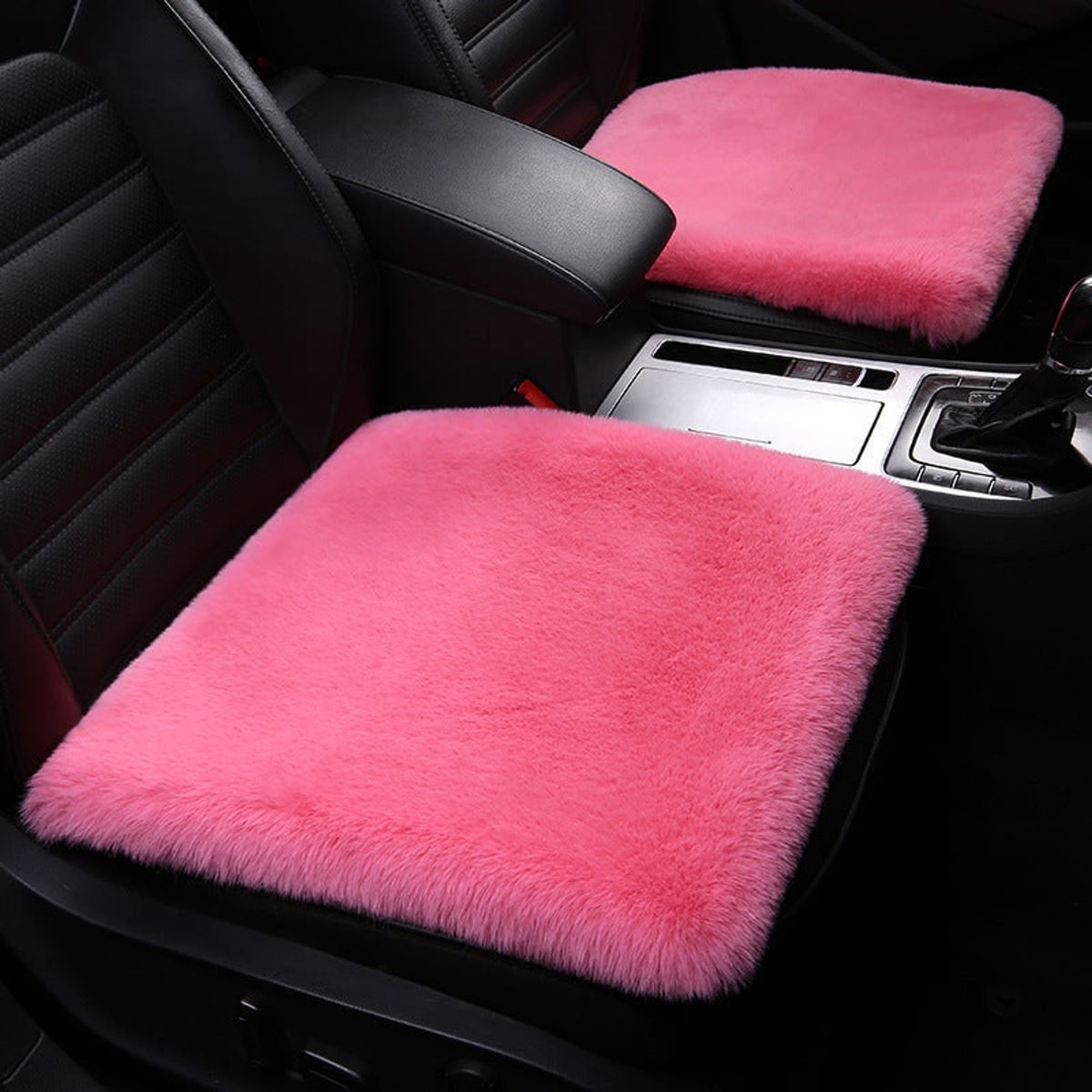Sheepskin Car Seat Cushion With Anti-Slip - Image 3