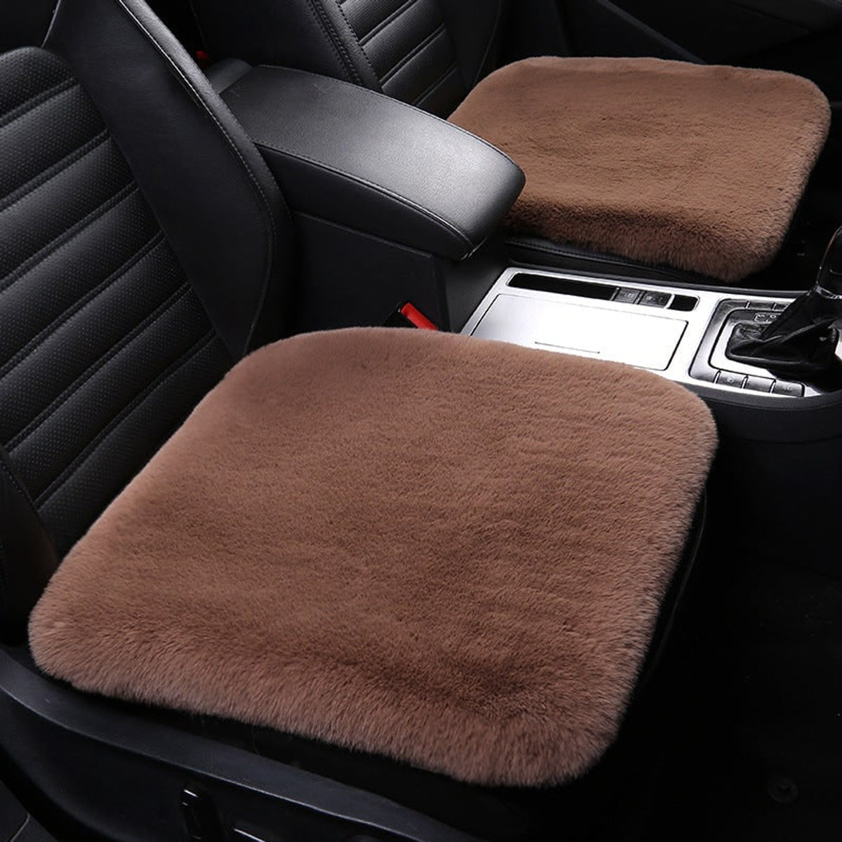 Sheepskin Car Seat Cushion With Anti-Slip - Image 4
