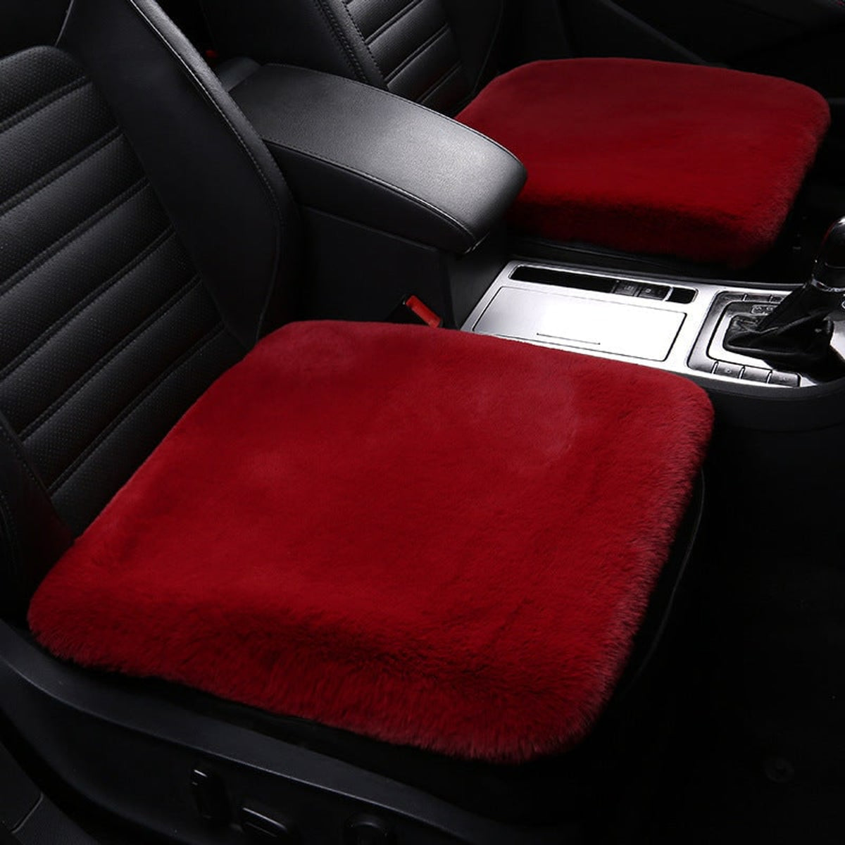 Sheepskin Car Seat Cushion With Anti-Slip - Image 6