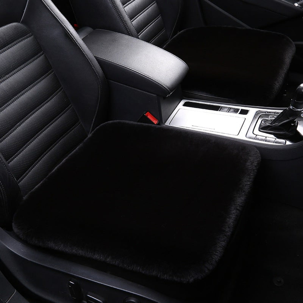 Sheepskin Car Seat Cushion With Anti-Slip - Image 7