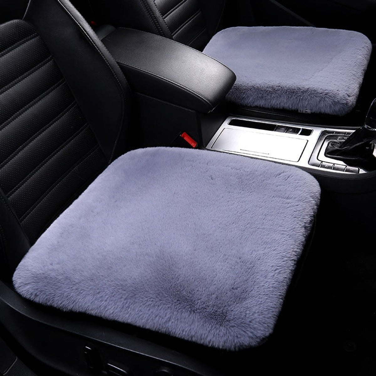 Sheepskin Car Seat Cushion With Anti-Slip - Image 9