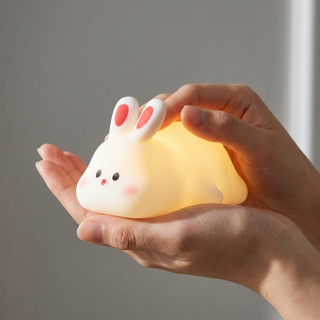 LED Night Light Rechargeable Night Light Portable Night Silicone - scale