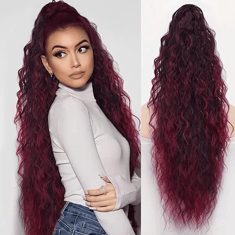 Silkipony Drawstring Ponytail Extension For Instant Voluminous Hair - Image 2