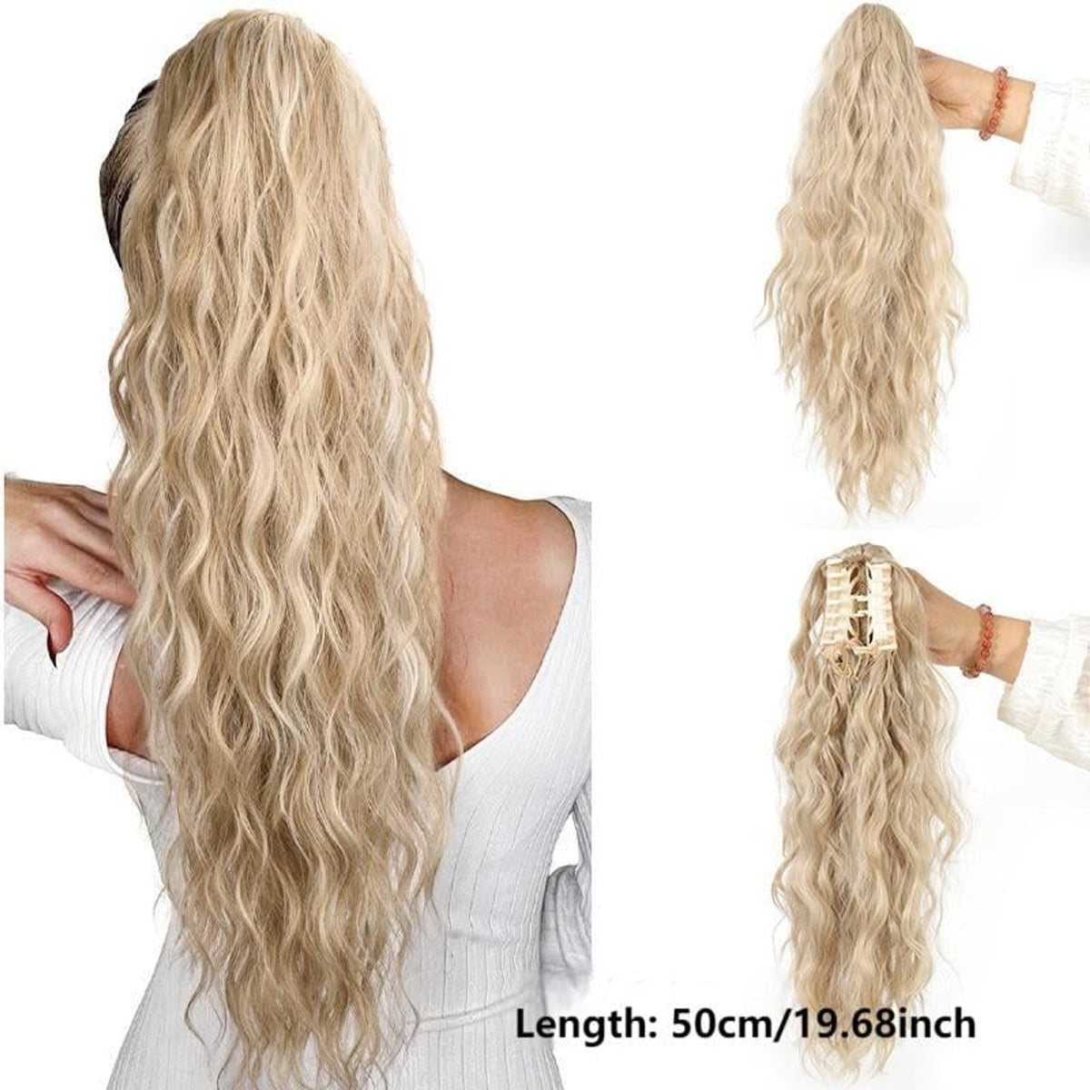 Silkipony Drawstring Ponytail Extension For Instant Voluminous Hair - Image 10