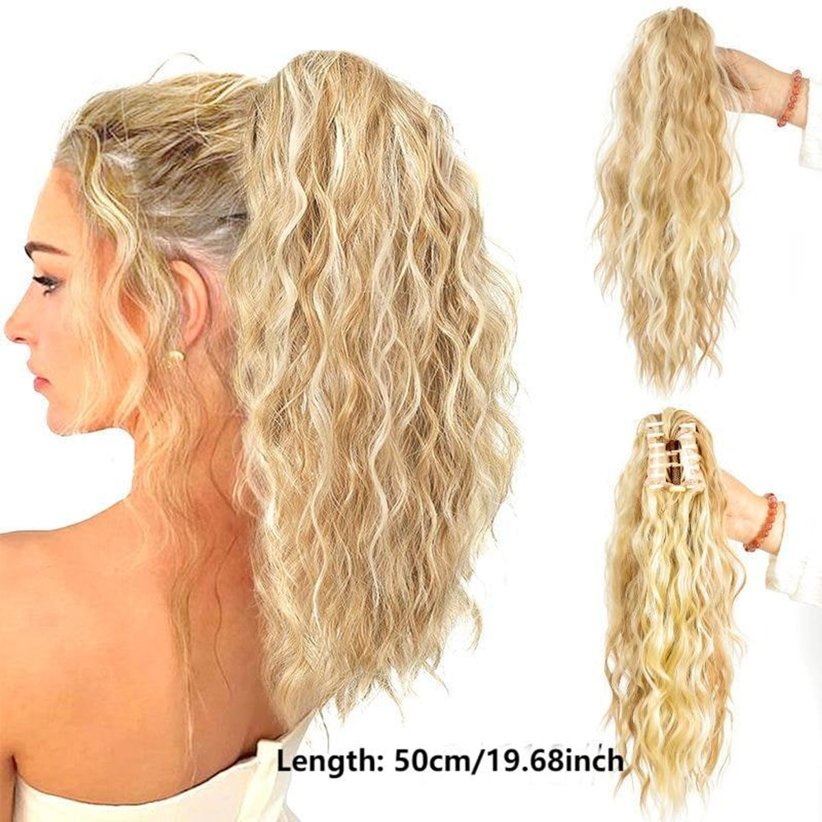 Silkipony Drawstring Ponytail Extension For Instant Voluminous Hair - Image 11