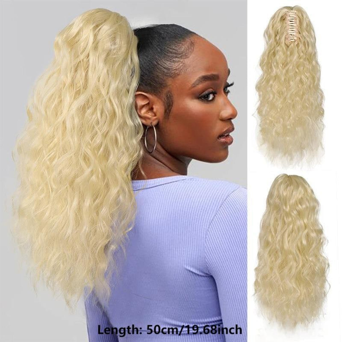 Silkipony Drawstring Ponytail Extension For Instant Voluminous Hair - Image 13