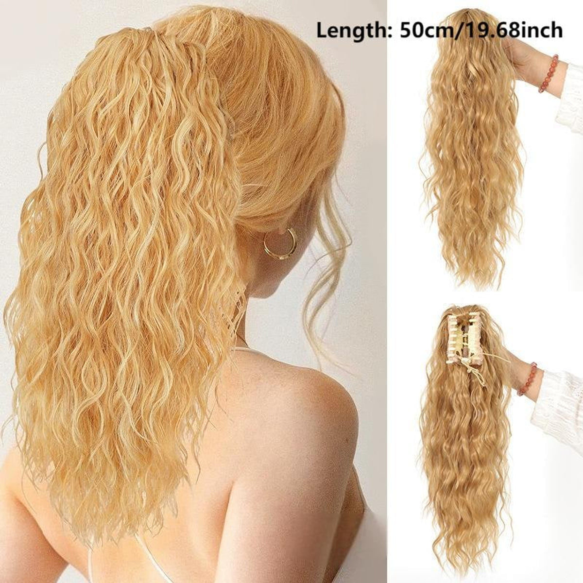 Silkipony Drawstring Ponytail Extension For Instant Voluminous Hair - Image 14