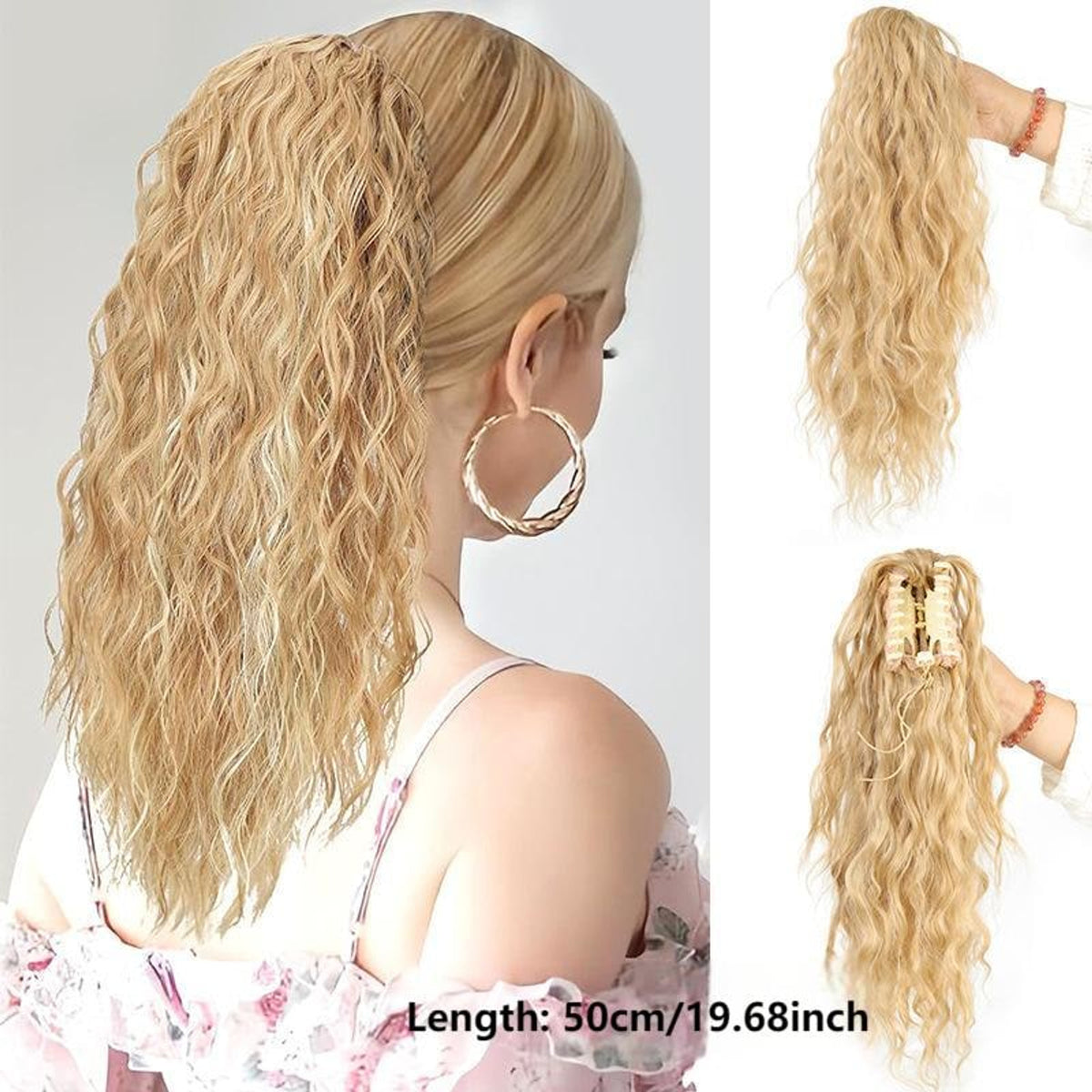 Silkipony Drawstring Ponytail Extension For Instant Voluminous Hair - Image 12