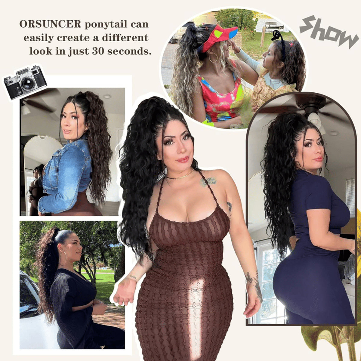 Silkipony Drawstring Ponytail Extension For Instant Voluminous Hair - Image 17