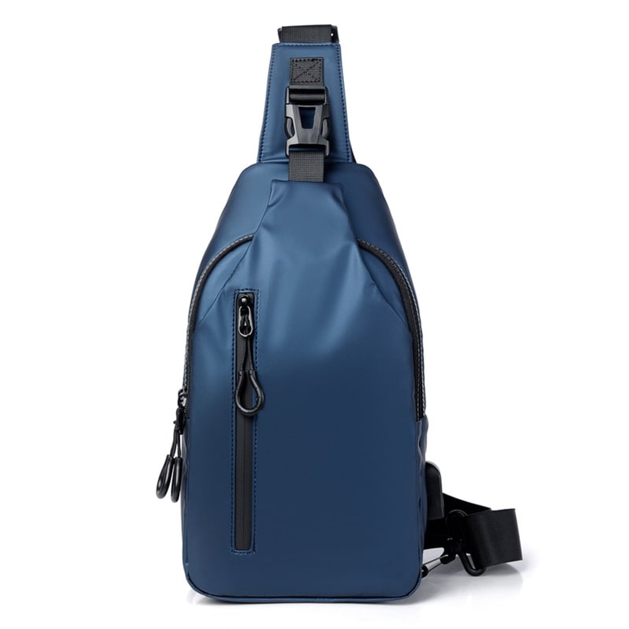 Sling Bag Crossbody Shoulder Chest Pack USB Port Leisure Travel - Image 4