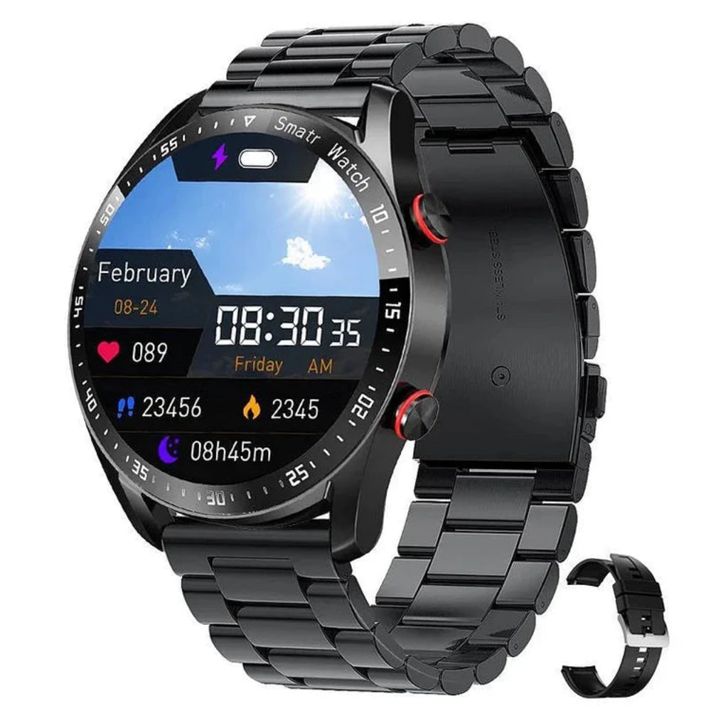 Smart Watch Fitness Tracker Watch Smartwatch with Heart Rate Monitor - Image 1