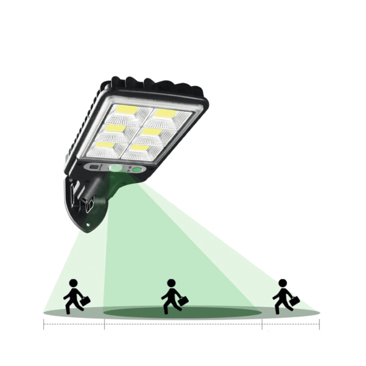 Solar LED Floodlight With Motion Sensor Waterproof Outdoor Security Light - Image 4