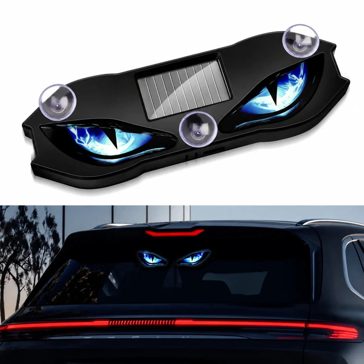 Solar Powered Car Light Display With Motion Sensor LED - Image 8