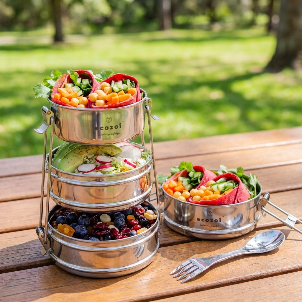 Stainless Steel Lunch Box - Image 1